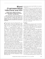 Mixed Cryptosporidium Infections and HIV