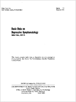 Basic data on depressive symptomatology United States 197475