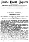Public health reports  v 62  no 49 December 9 1898