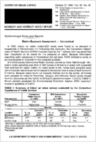 MMWR Morbidity and Mortality Weekly Report October 27 1989  Vol 38  No 42