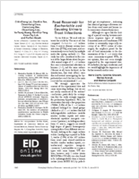 Food Reservoir for Escherichia coli Causing Urinary Tract Infections