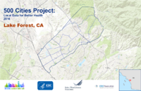 500 Cities Project Local Data for Better Health 2016 lake Forest CA