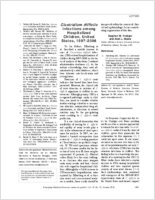 Clostridium difficile Infections among Hospitalized Children United States 19972006