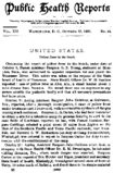 Public health reports  v 12 no 42 October 15 1897
