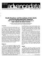 Health Practices and Perceptions of US Adults With NoninsulinDependent Diabetes Data From the 1985 National Health Interview Survey of Health Promotion and Disease Prevention