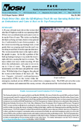 Truck Driver Dies After the OffHighway Truck He Was Operating Rolled Over an Embankment and Came to Rest on Its Top  Pennsylvania FACE 200005
