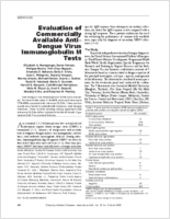 Evaluation of Commercially Available AntiDengue Virus Immunoglobulin M Tests