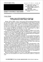 MMWR Morbidity and Mortality Weekly Report September 27 1985  Vol 34  No 38