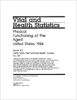 Physical functioning of the aged United States 1984