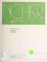Health survey research methods conference proceedings