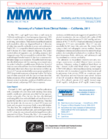 MMWR Morbidity and Mortality Weekly Report Vol 61 No 4 February 3 2012