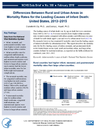 Differences Between Rural and Urban Areas in Mortality Rates for the Leading Causes of Infant Death United States 20132015