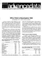 Office Visits to Neurologists
