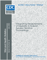 Integrating Measurements of Disability in Federal Surveys Seminar Proceedings