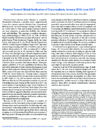 Progress Toward Global Eradication of Dracunculiasis January 2016June 2017