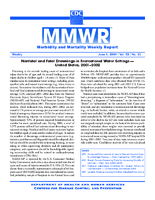 MMWR Morbidity and Mortality Weekly Report Vol 53 No 21 June 4 2004