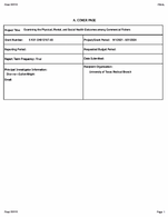 Examining the Physical Mental and Social Health Outcomes Among Commercial Fishers