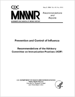 Morbidity and Mortality Weekly Report Recommendations and Reports May 3 1996  Vol 45  No RR5