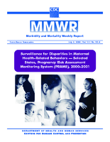 Morbidity and Mortality Weekly Report MMWR Surveillance Summaries July 2004  Vol 53  No SS4