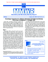 MMWR Morbidity and Mortality Weekly Report Vol 52 No 4 January 31 2003