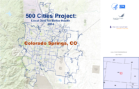500 Cities Project Local Data for Better Health 2014 Colorado Springs Colorado