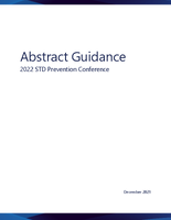 Abstract Guidance 2022 STD Prevention Conference