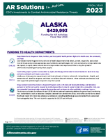 CDCs Investments to Combat Antibiotic Resistance Threats Alaska Fiscal Year 2023
