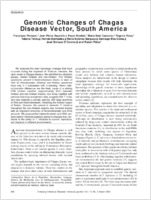 Genomic Changes of Chagas Disease Vector South America