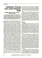 Antibody Testing and Lyme Disease Risk