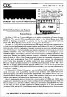 MMWR Morbidity and Mortality Weekly Report July 3 1992  Vol 41  No 26