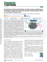 Participation of Strong HBonding to Acidic Groups Contributes to the Intense Sorption of the Anionic Munition Nitrotriazolone NTO to the Carbon Filtrasorb 400