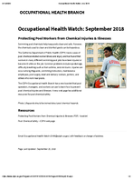 Protecting Pool Workers from Chemical Injuries  Illnesses