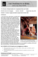 Farmer Caught and Killed by Input Shaft of Roller Mill