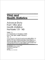 Advance Data from Vital and Health Statistics Numbers 131140