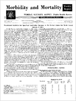 Morbidity and Mortality Weekly Report Vol 1 No 53 January 9 1953