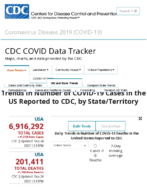 Trends in number of COVID19 cases in the US reported to CDC by stateterritory daily trends in number of COVID19 deaths in the United States reported to CDC Sep 24 2020