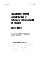 Relationships Among Parent Ratings of Behavioral Characteristics of Children United States