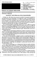 MMWR Morbidity and Mortality Weekly Report March 19 1982  Vol 31  No 10