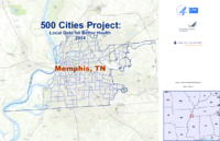 500 Cities Project Local Data for Better Health 2014 Memphis TN