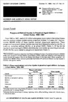 MMWR Morbidity and Mortality Weekly Report October 21 1988  Vol 37  No 41