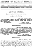 Abstract of sanitary reports  v 10 no 6  February 8 1895