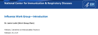Influenza Work GroupIntroduction