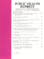 Public Health Reports  v 104  no 4  cover