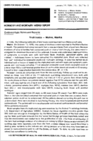 MMWR Morbidity and Mortality Weekly Report January 24 1986  Vol 35  No 3