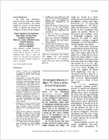 Strongyloidiasis in Man 75 Years after Initial Exposure