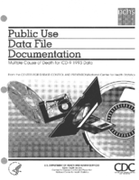 Public use data tape documentation  Multiple cause of death for ICD9 1993 data