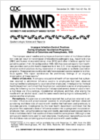 Morbidity and Mortality Weekly Report MMWR December 24 1993  Vol 42  No 50