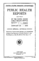 Public Health Reports  v 47 no 4  cover
