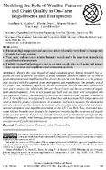 Modeling the Role of Weather Patterns and Grain Quality in OnFarm Engulfments and Entrapments