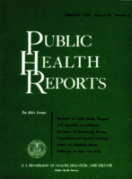 Public Health Reports  v 79  no 2  cover